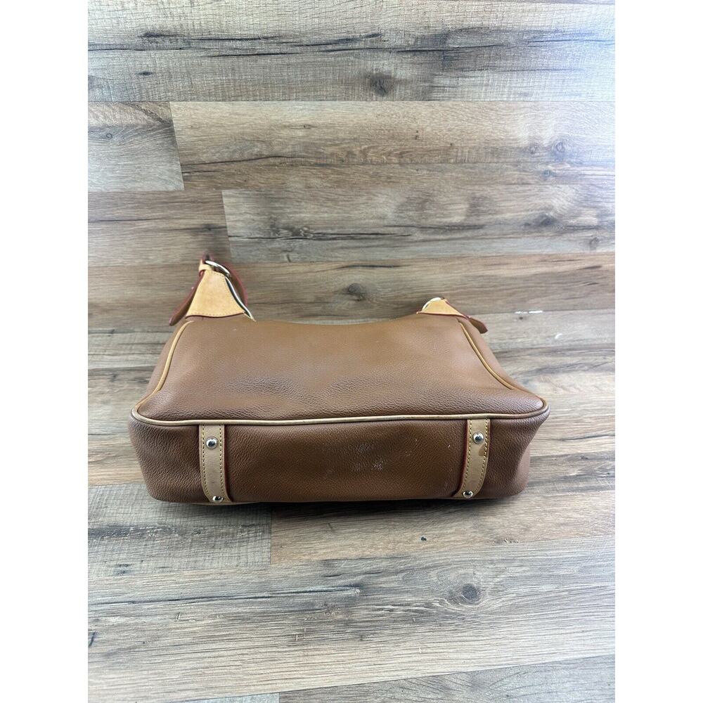 Dooney & Bourke leather Rebecca Luxury Logo Hobo Shoulder Bag - Picture 4 of 9